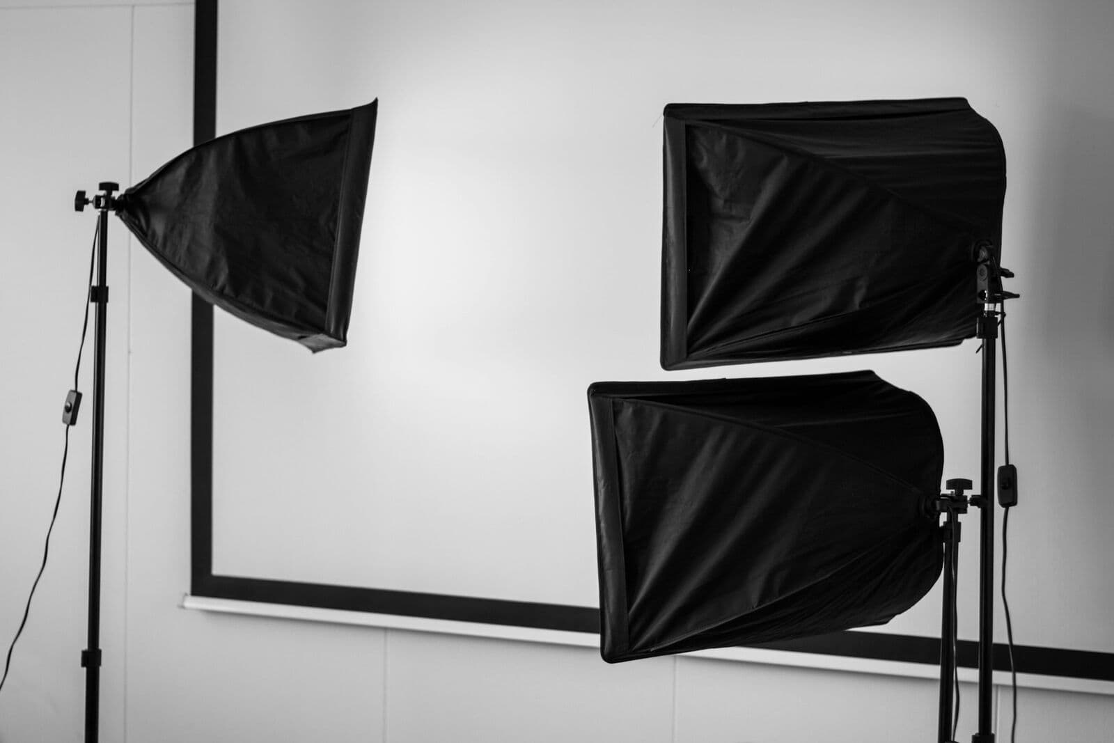 Softboxes de iluminación de estudio